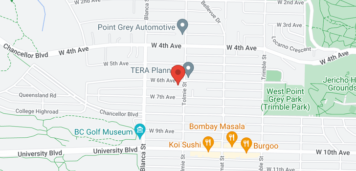 map of 4610 W 6TH AVENUE